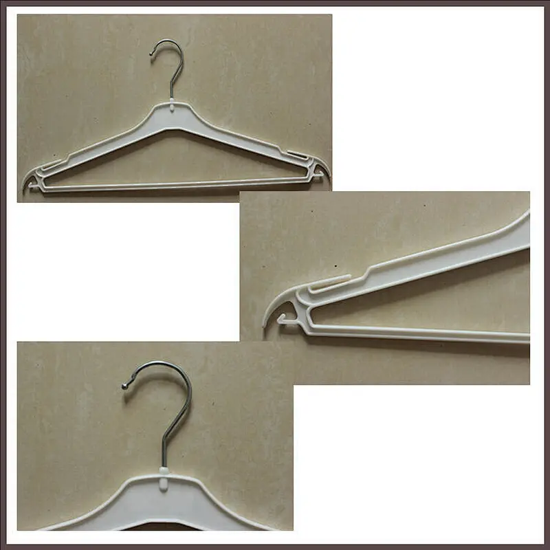 3710D-44cm new goods yaohui hanger dress clothes metal hook plastic hanger
