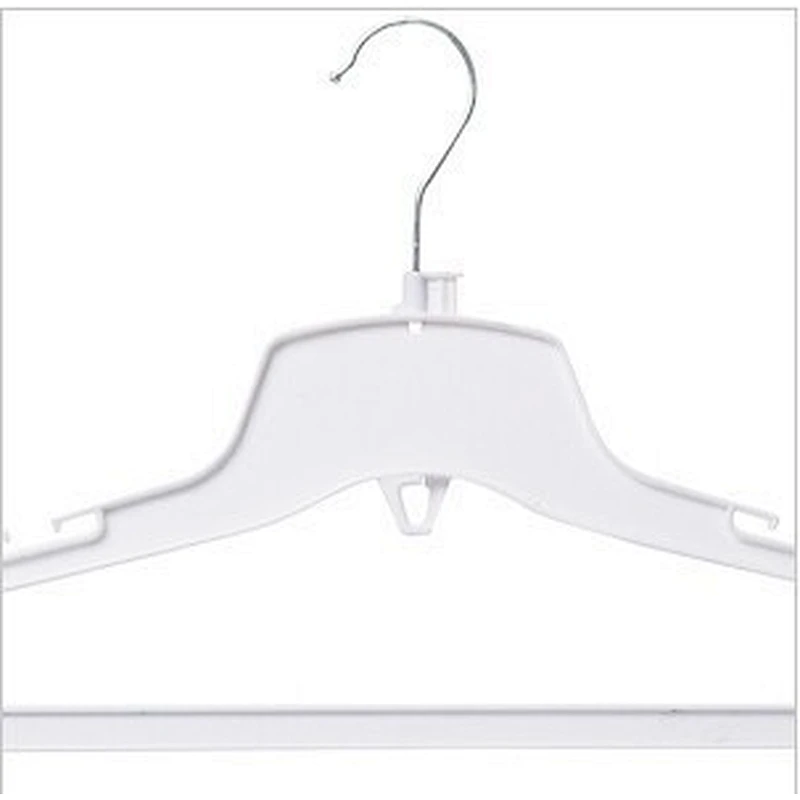 3716D-41.5cm metal hanger hooks clothes plastic hanger