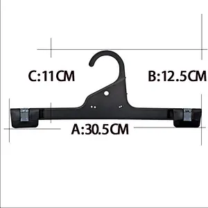 4359-31cm  The plastic hook trousers rack/pants hanger