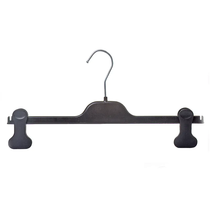 4514-22cm  clothes hanger printed logo plastic hanger manufacturer