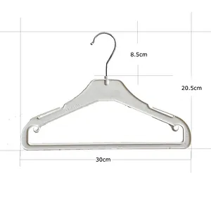 3712A-8-30cm Cloth Hanger With Metai Hook