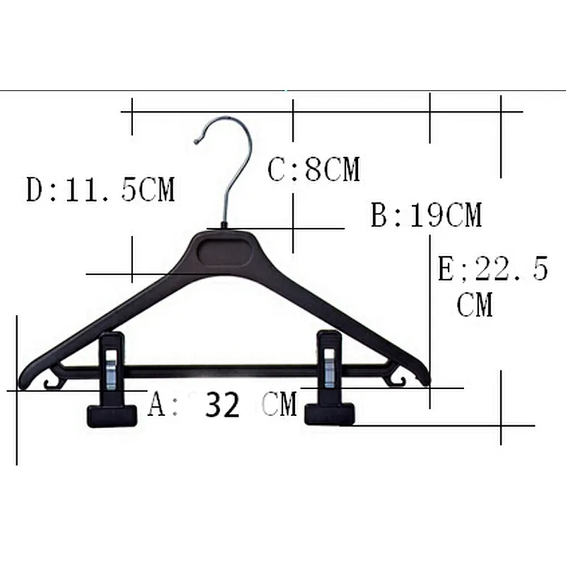 4605A-32cm  mens pants hanger pant hangers cheap deluxe pants hanger