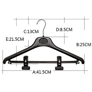 4607-41cm Multifunctional Coat hanger stand suit hanger pants