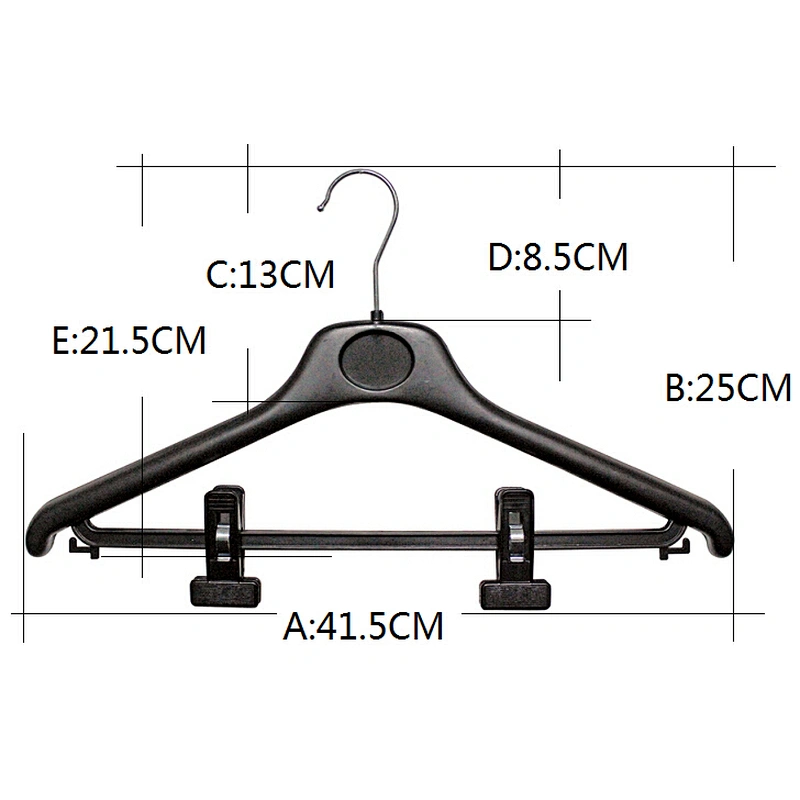 4607-41cm Multifunctional Coat hanger stand suit hanger pants