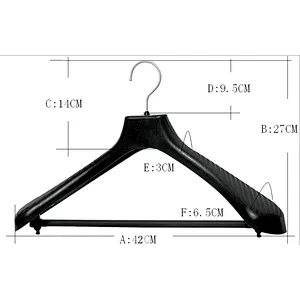 6616AH-42cm carrefour hanger pole hanger wedding dress hanger