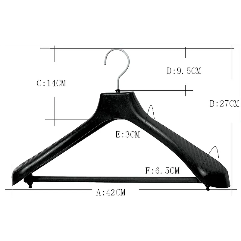 6616AH-42cm carrefour hanger pole hanger wedding dress hanger