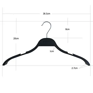 3601AM-1-38.5cm Cloth Hanger With Metai Hook