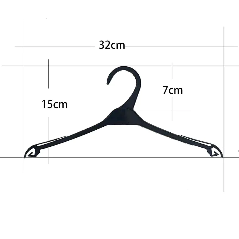 3103B-8-32cm Cloth Hanger With Plastic Hook