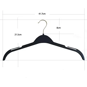 6027-41.7cm Cloth Hanger With Metai Hook