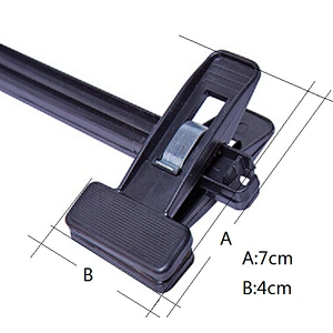 4504D-30.5cm cheap clothes hanger patent metal coat hanger plastic pants hanger