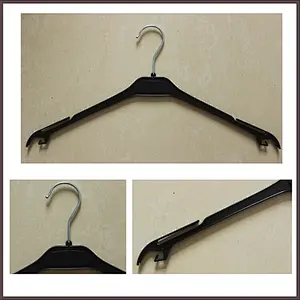 3424-41.5cm china manufacturer sale light thin short plastic bulk clothes hanger