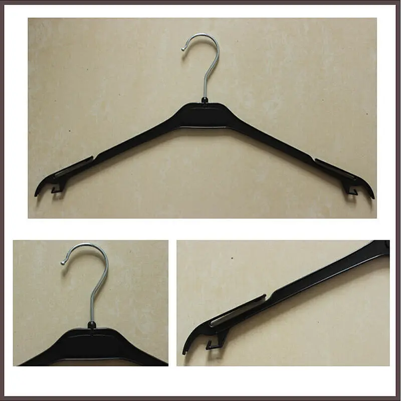 3424-41.5cm china manufacturer sale light thin short plastic bulk clothes hanger