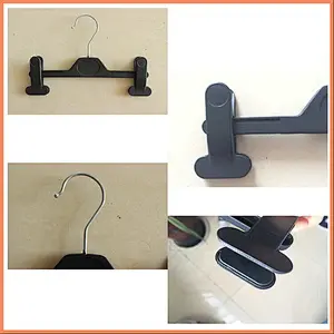 4511E-40.5cm fabric hanger samples hanger factory in china hanger with clips