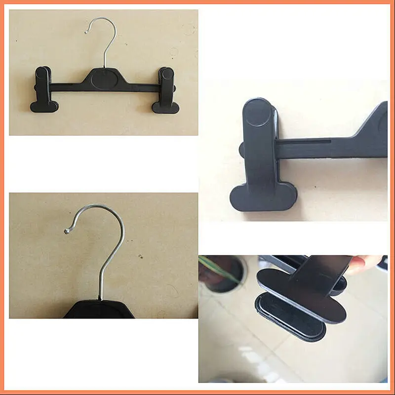 4511E-40.5cm fabric hanger samples hanger factory in china hanger with clips