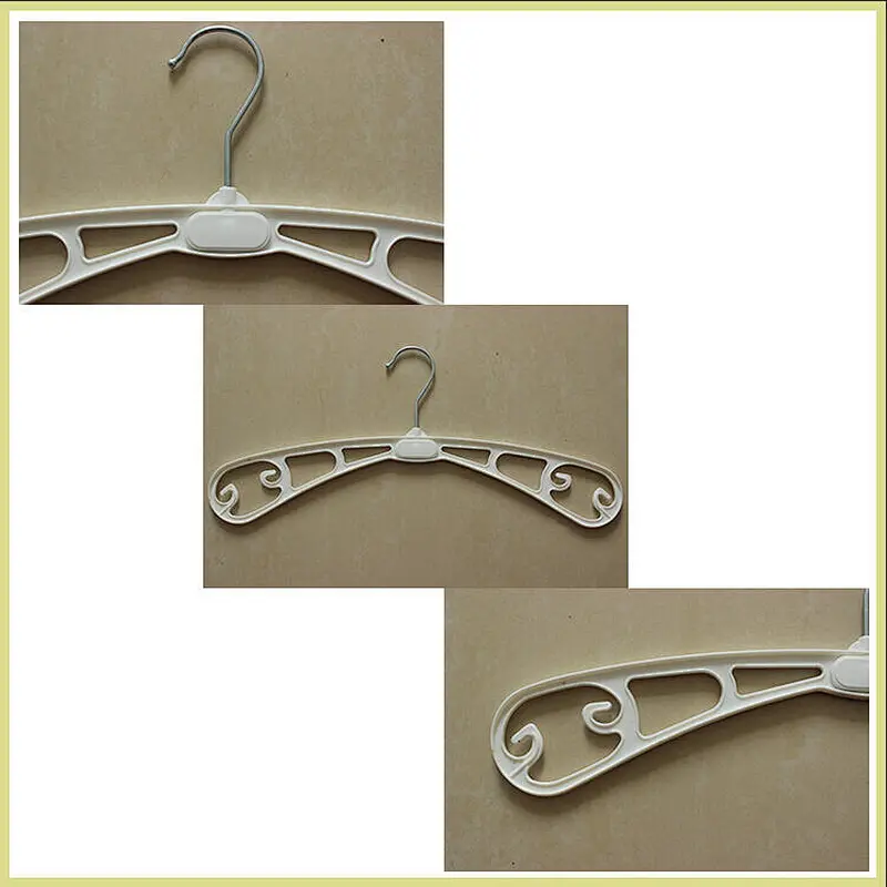 3854-38cm  plastic sticker hanger fancy clothes hanger plastic coat hanger