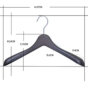 6625-37 suit hanger metal hook jacket coat plastic hanger