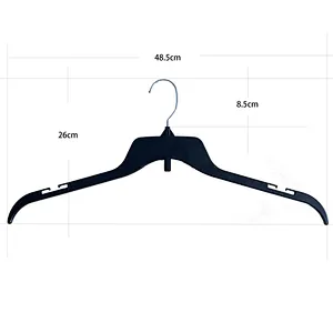 3434B-48.5cm ClothHanger With Metai Hook