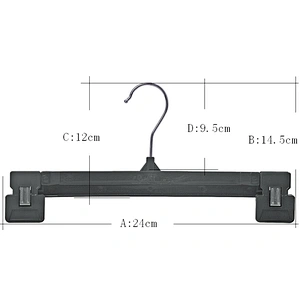 4360A-24cm plastic coat hanger dimensions picture hanger clothes hanger hook