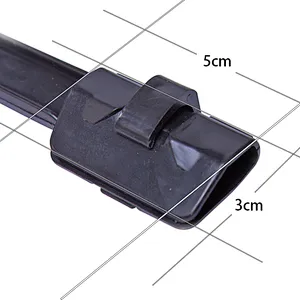 4252A-31.5cm  black plastic pants hanger( 4252A-31.5cm)
