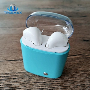 Wholesale Bluetooth Headphone i7S TWS Transparent Cover Wireless Earphone