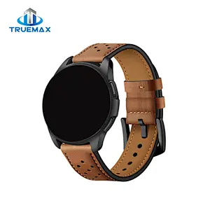Hot Sale for Samsung Galaxy Watch 42mm Porous Type Real Leather Watch Band