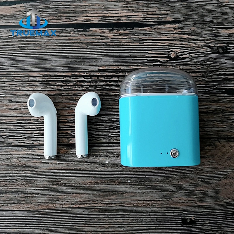 Wholesale Bluetooth Headphone i7S TWS Transparent Cover Wireless Earphone