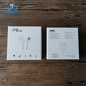 Wholesale Bluetooth Headphone i7S TWS Transparent Cover Wireless Earphone