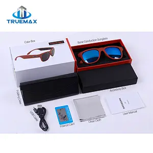 Fashionable Hands Free Phone Call Colorful Optional Bone Conduction Smart Wireless Bluetooth Sunglasses