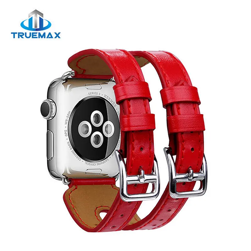 Factory Supplier for Apple Watch Dual Buckle Watch Band