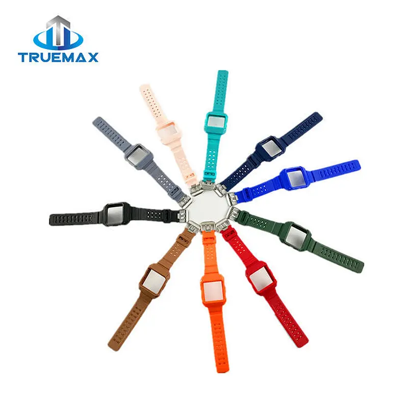Wholesale Factory for Fitbit Ionic Silicone Watch Band Set with Watch Case