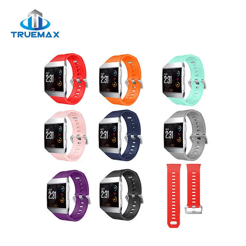 TMX for Fitbit ionic Silicone Watch Band