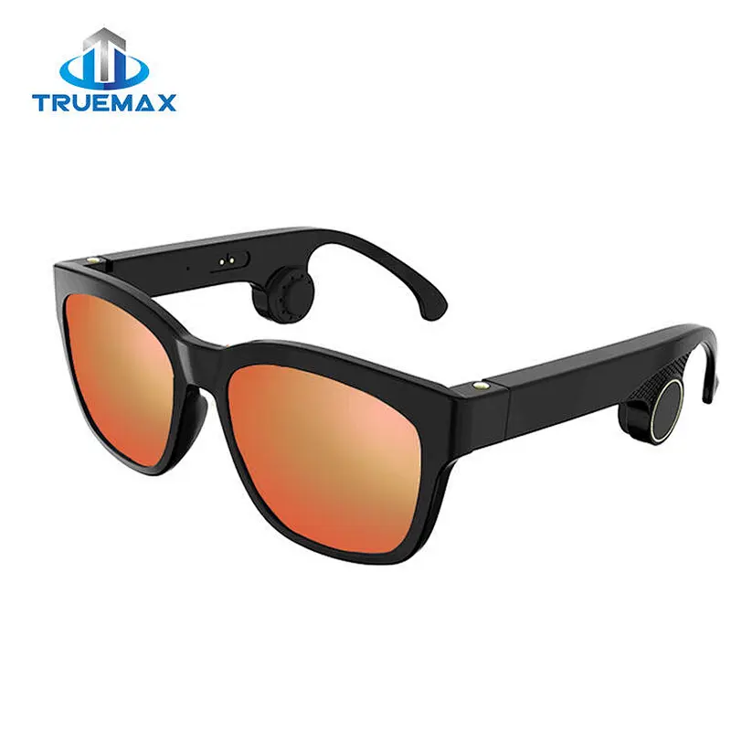 Hot Sale IP55 Waterproof Music Bone Conduction Smart Bluetooth Wireless Sunglasses