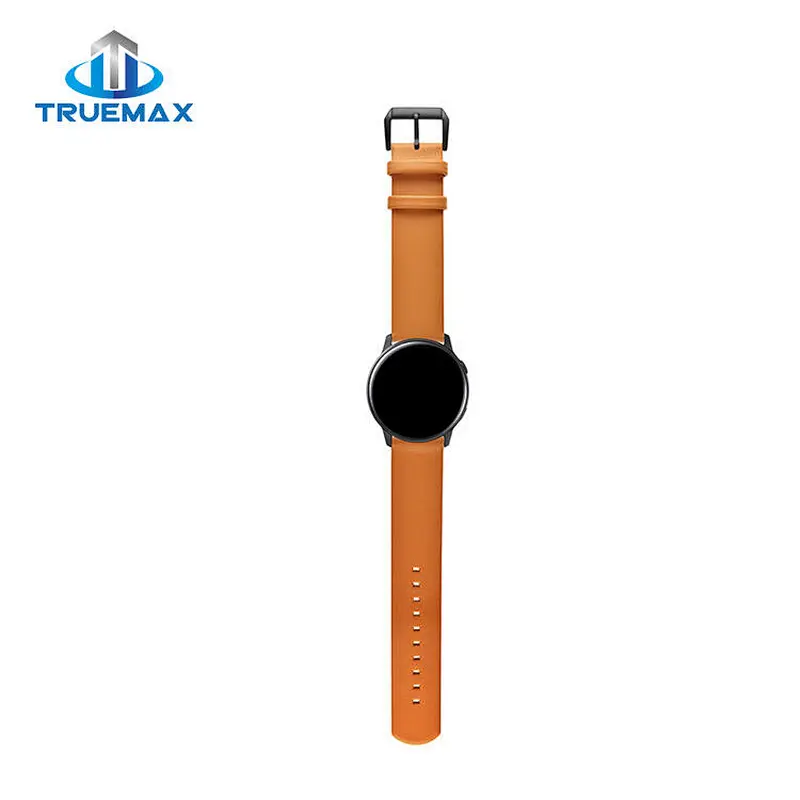 Wholesale Price for Samsung Galaxy Watch Active Round Type Real Leather Watch Band