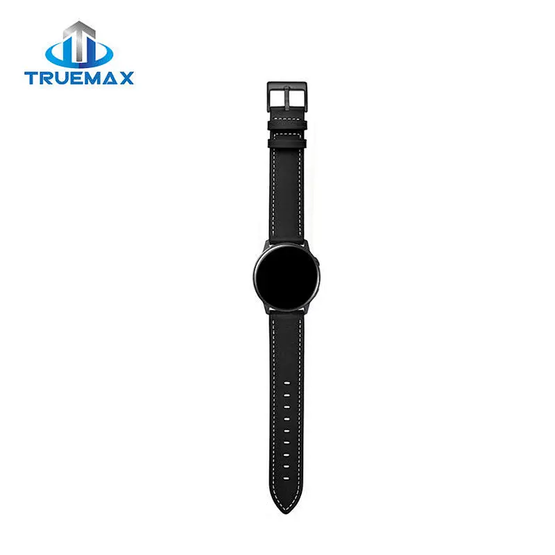Fast Delivery for Samsung Galaxy Watch Active Sewing Thread Real Leather Watch Band