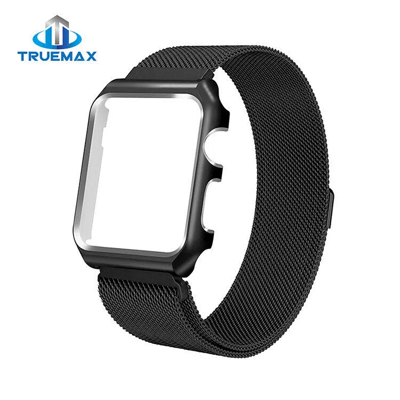 Wholesale Price for Apple Watch Milanese Watch Band With Case Set
