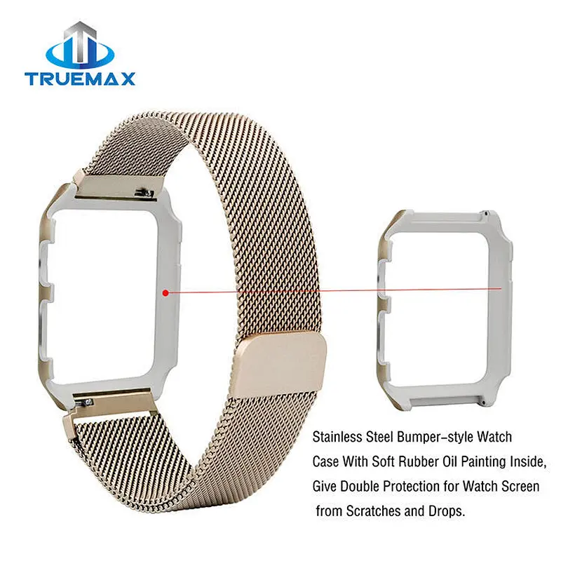Wholesale Price for Apple Watch Milanese Watch Band With Case Set