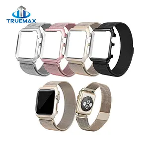 Wholesale Price for Apple Watch Milanese Watch Band With Case Set