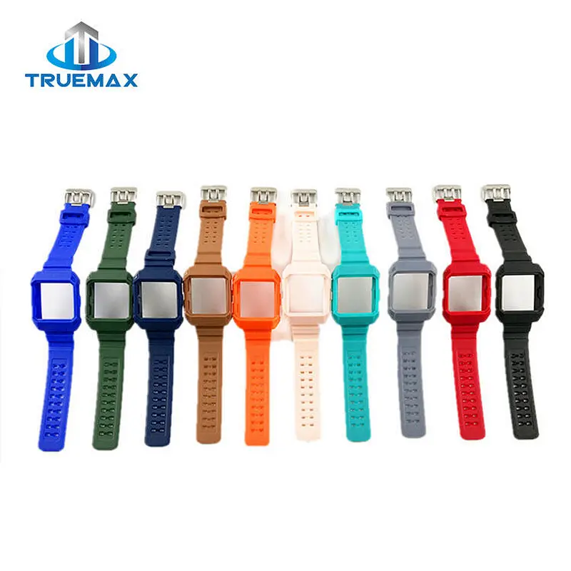 Wholesale Factory for Fitbit Ionic Silicone Watch Band Set with Watch Case
