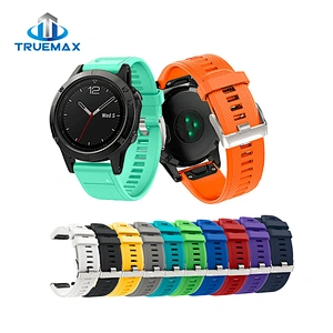 Wholesale Price for Garmin Fenix 5 Quick Release Silicone Strap Watch Band