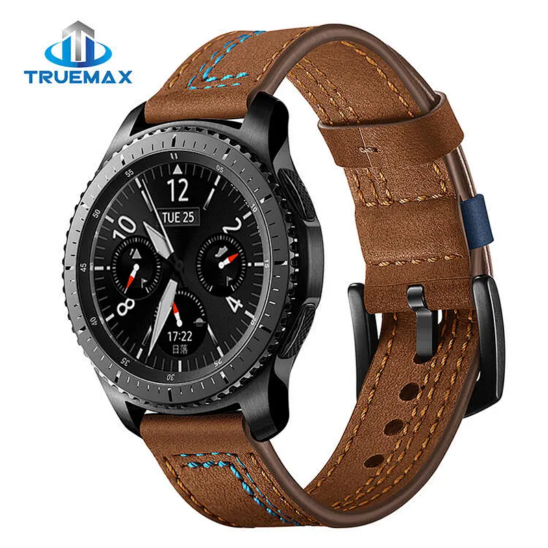 Hot Selling for Samsung Gear S3 7 Shape Suture Strap Watch Band