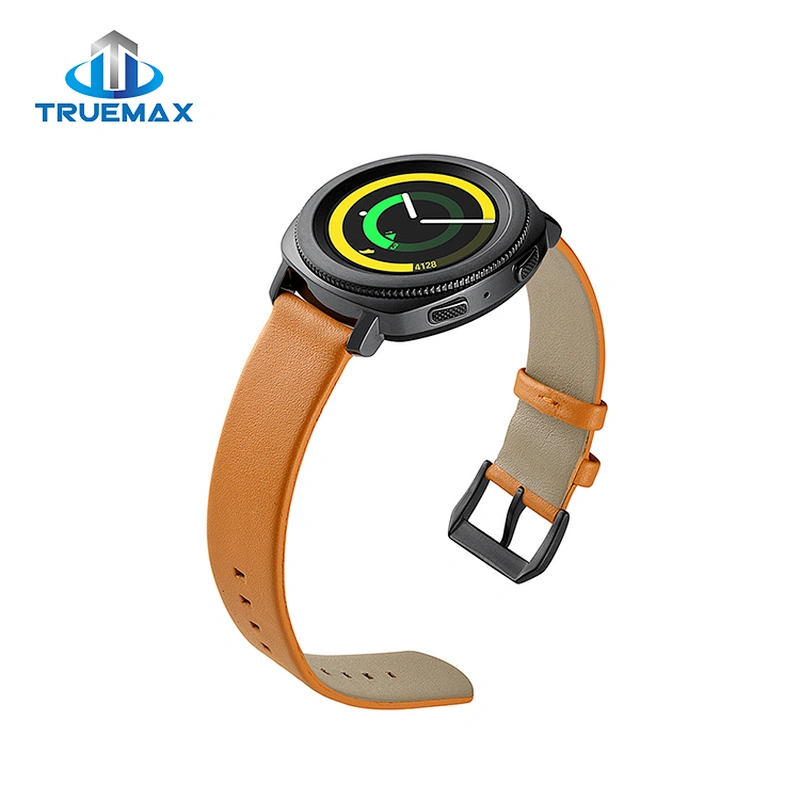 Wholesale Price for Samsung Gear Sport S4 Round Head Type Leather Strap Watch Band