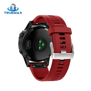 Wholesale Price for Garmin Fenix 5 Quick Release Silicone Strap Watch Band