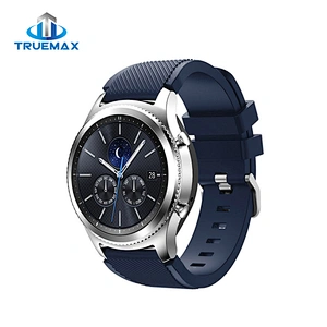 TM for Samsung Gear S3 Silicone Strap Watch Band