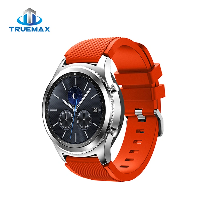 TM for Samsung Gear S3 Silicone Strap Watch Band