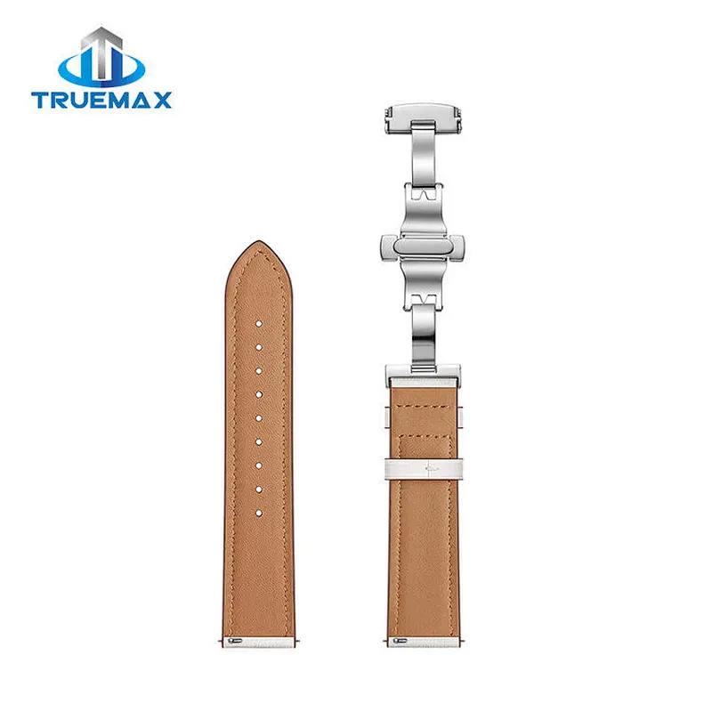 Wholesale Price for Galaxy Gear S3 Leather Butterfly Buckle Watch Band