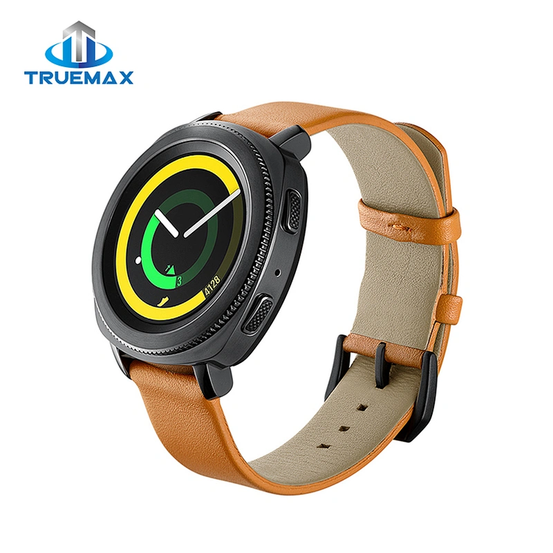Wholesale Price for Samsung Gear Sport S4 Round Head Type Leather Strap Watch Band