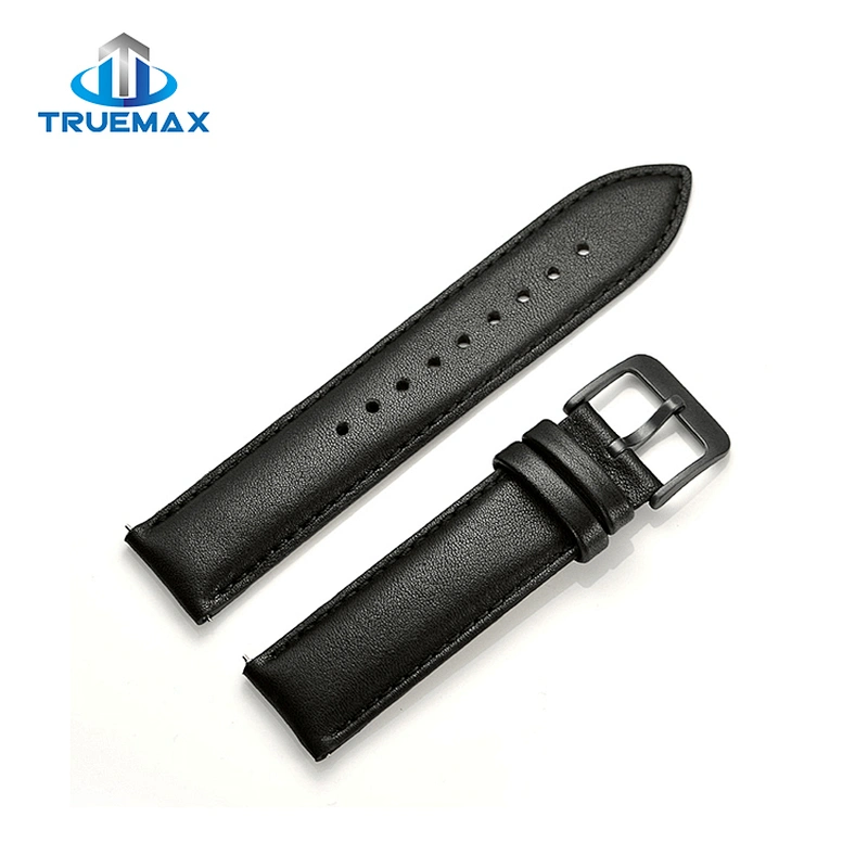 Factory Supplier for Samsung Gear Sport S4 First Layer Genuine Leather Strap Watch Band