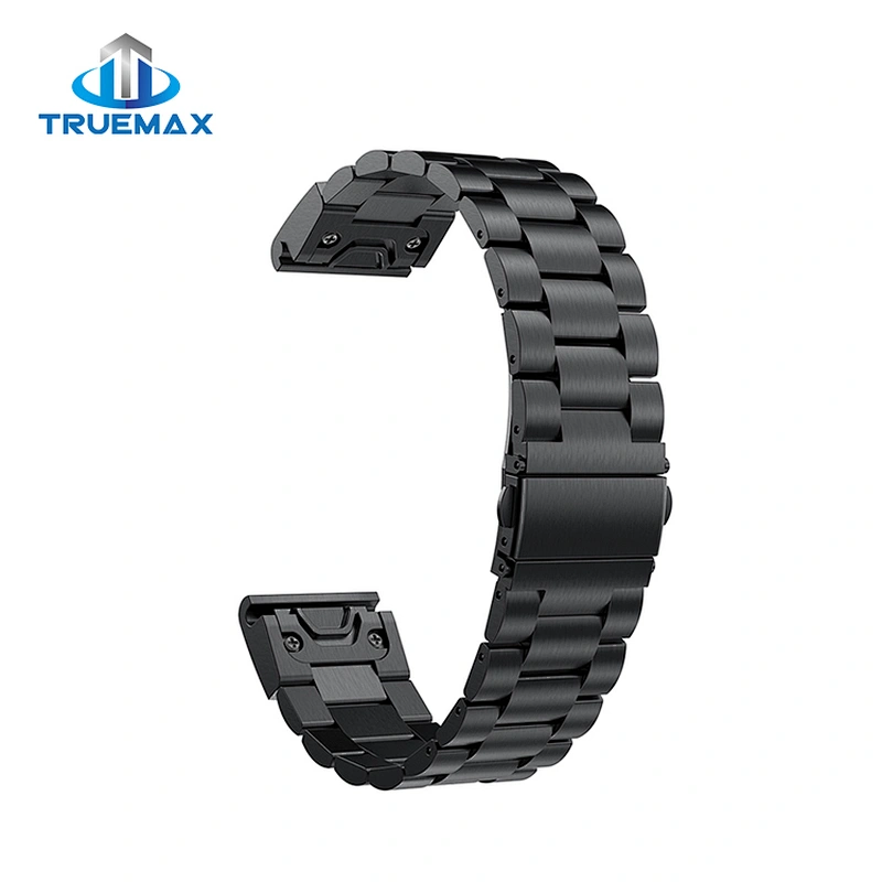 Factory Supplier for Garmin Fenix 5 Quick Release Steel Belt Watch Band