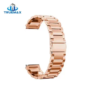 How to Ship Watch Band for Samsung Gear S3 Stainless Steel Three Beads Strap