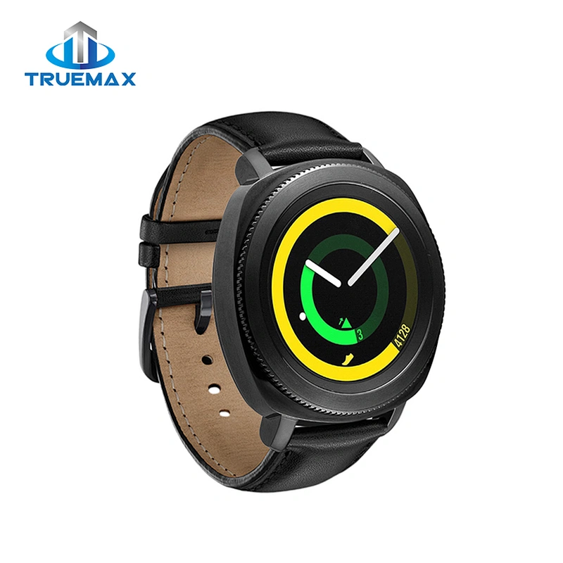 Factory Supplier for Samsung Gear Sport S4 First Layer Genuine Leather Strap Watch Band